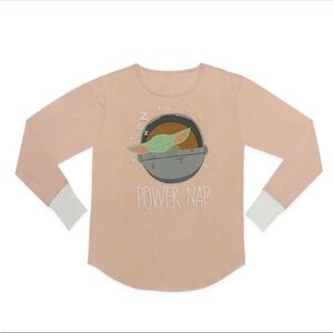 Disney Store The Child Long Sleeve Top for Women Star Wars: The Mandalorian SZ M
